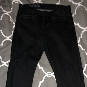 Full black Armani Exchange jeans size 32/skinny